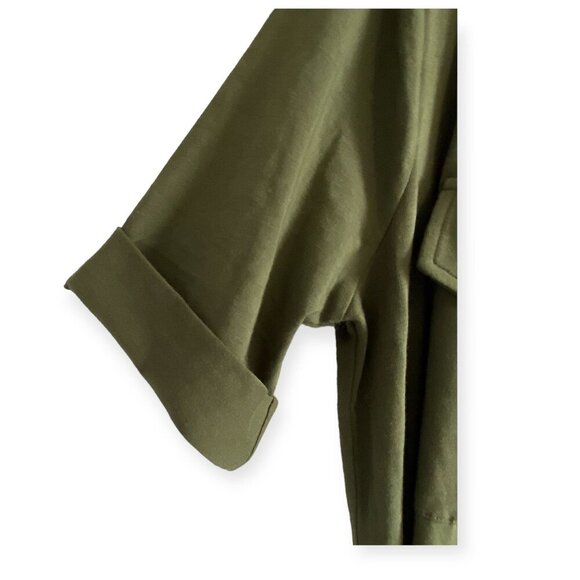 Joie Jadallah moss green ponte dress, size XS, New with tag - Picture 9 of 11